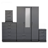 1-HALF MIRROR (3-DOOR)