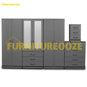 2-HALF MIRROR (6-DOOR)