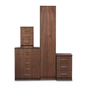 Simple 1-door WALNUT