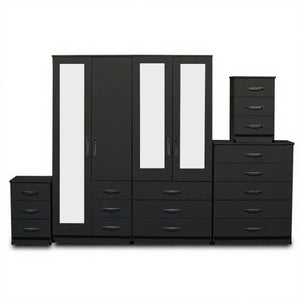 1-FULL, 2-HALLF MIRROR (4-DOOR)