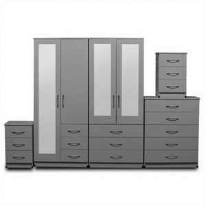 1-FULL, 2-HALLF MIRROR (4-DOOR)