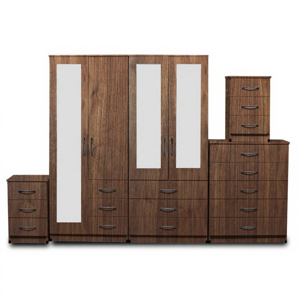 1-FULL, 2-HALLF MIRROR (4-DOOR)