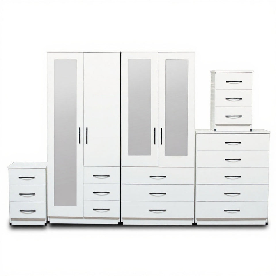 1-FULL, 2-HALLF MIRROR (4-DOOR)