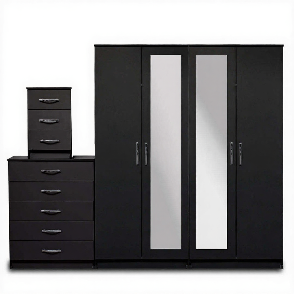 2-FULL CENTER MIRROR (4 DOOR)