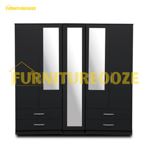 2-HALF & 1-FULL MIRROR (5 DOOR)