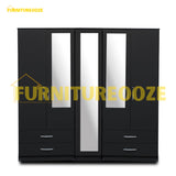 2-HALF & 1-FULL MIRROR (5 DOOR)