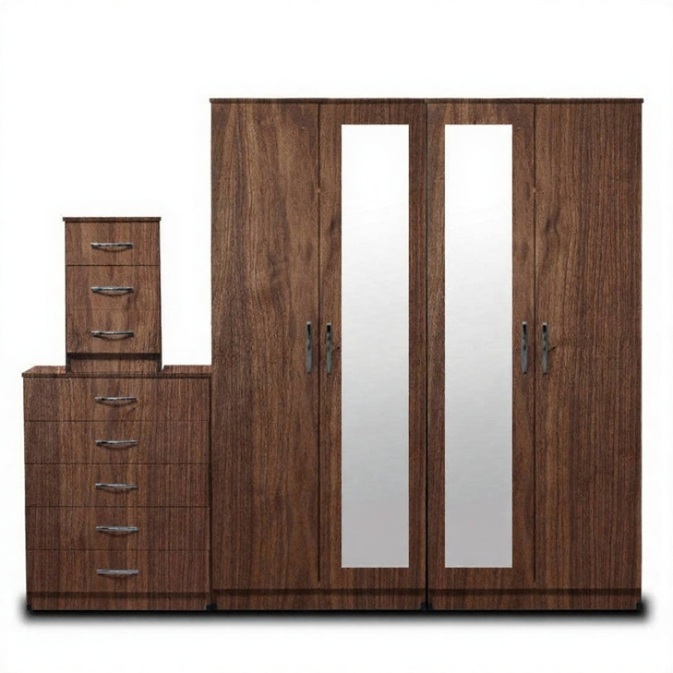 2-FULL CENTER MIRROR (4 DOOR)