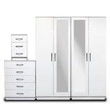 2-FULL CENTER MIRROR (4 DOOR)